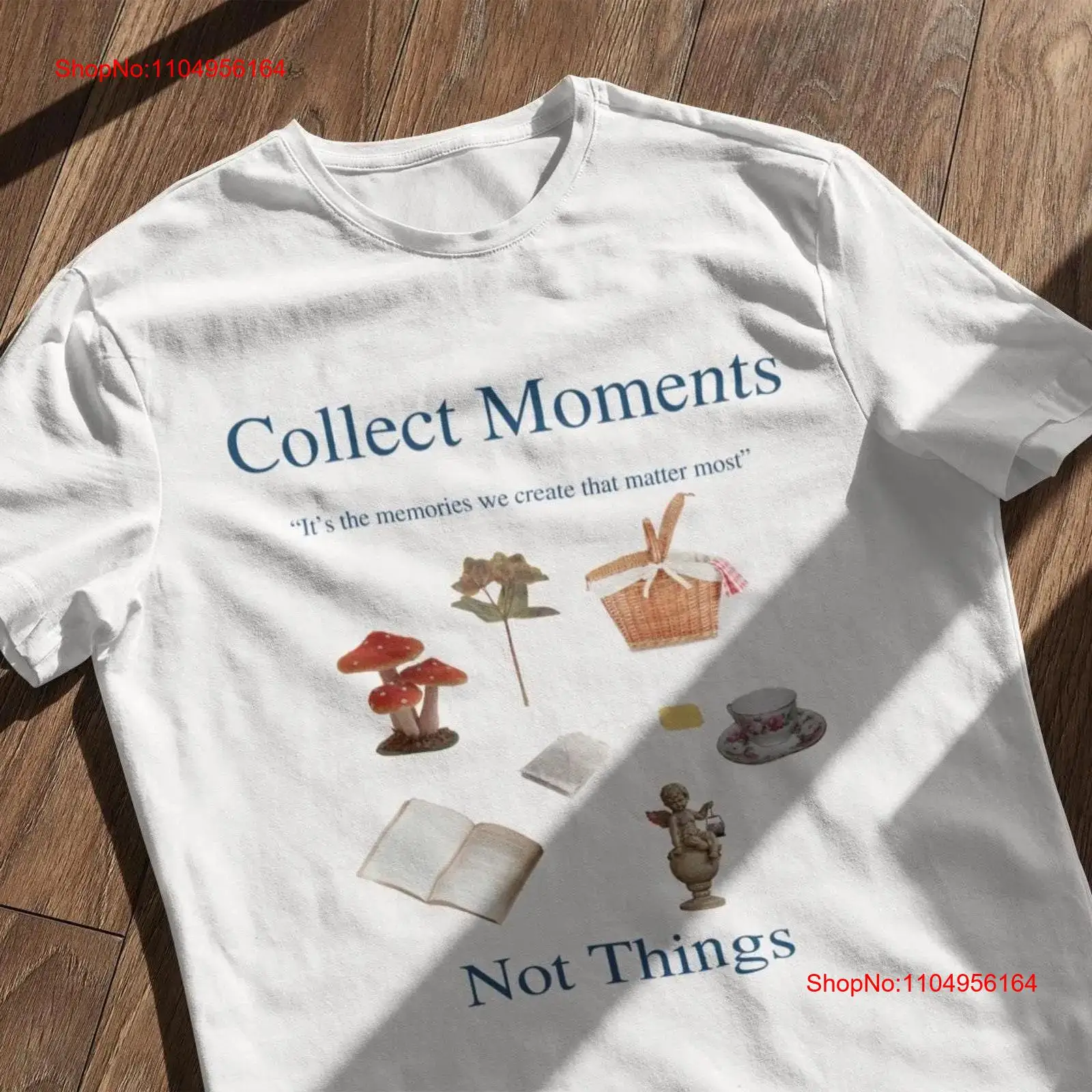 Collectible Vintage T Shirts - Cottagecore aesthetics shirt Collect Moments T