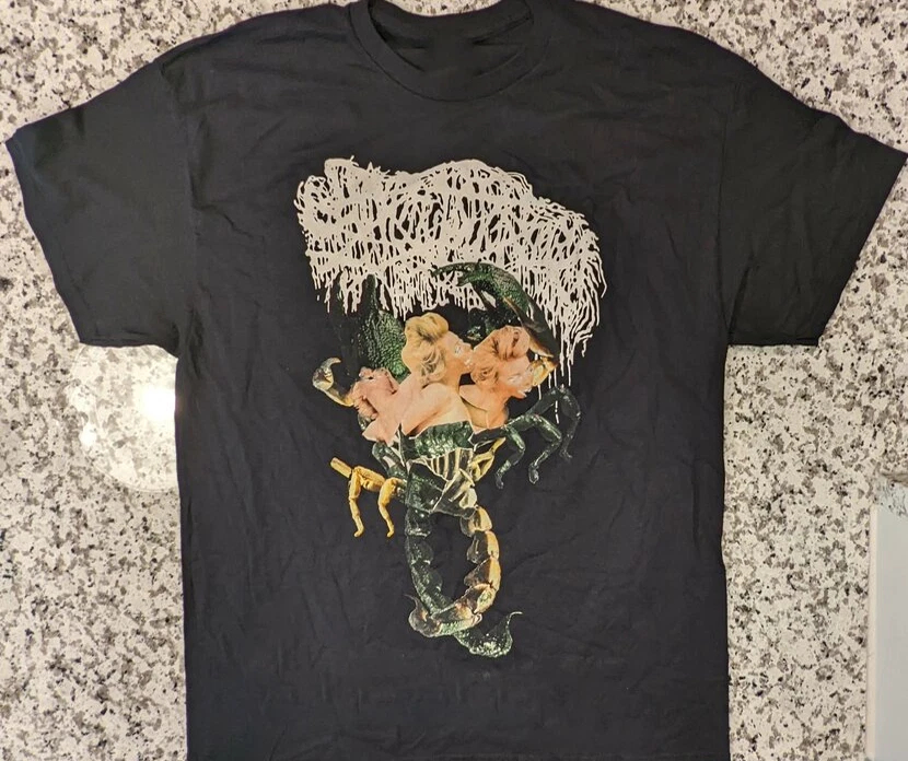 Collectible Vintage T Shirts - Collection VTG Sanguisugabogg Band Black All
