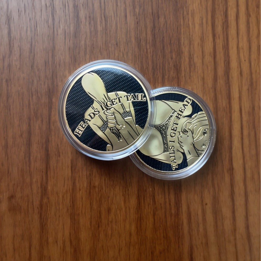 Vintage Collectibles Toys - New Funny Heads and Tails Coins
