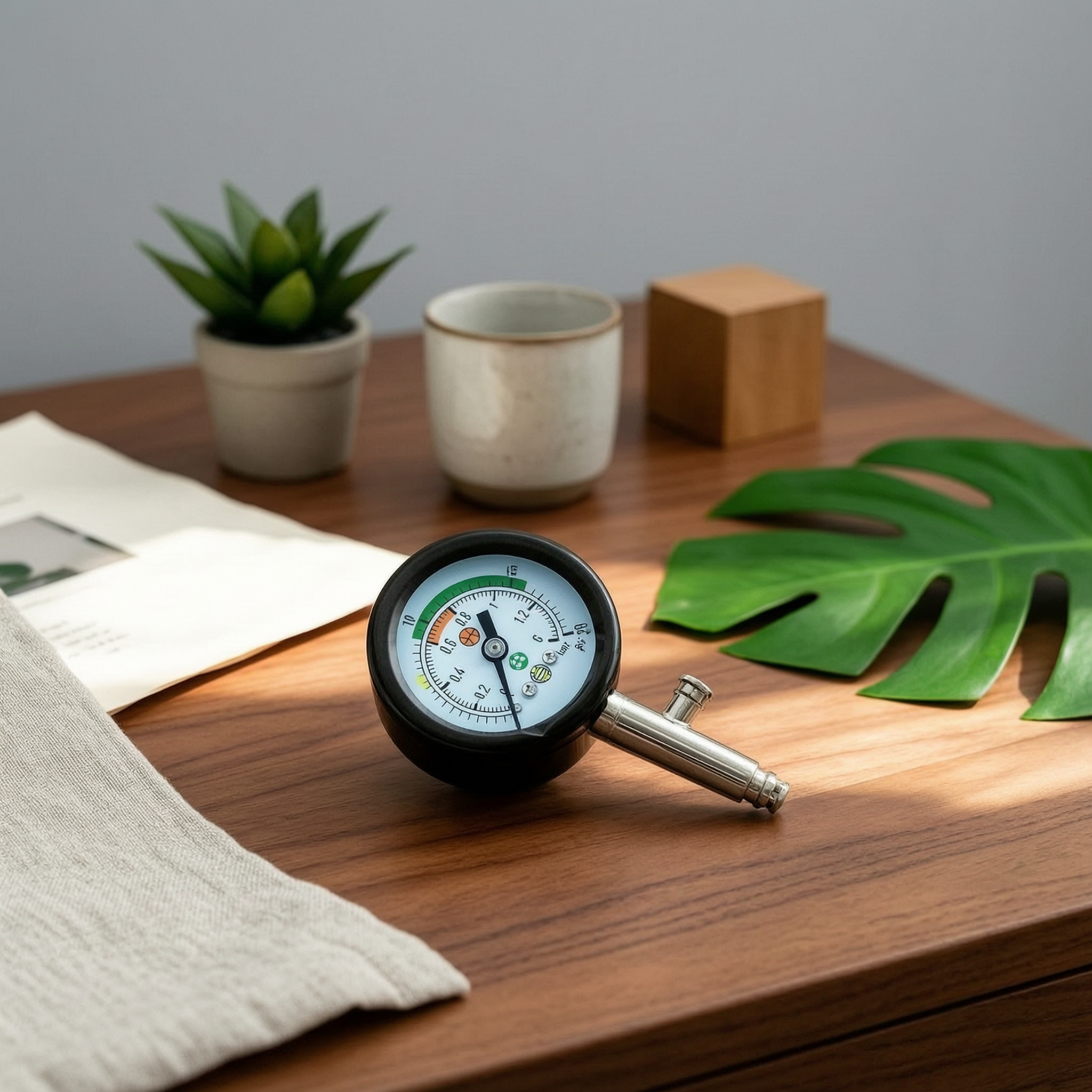 Analog Meter Gauge - Basketball Air Gauge Accurate Ball Pressure