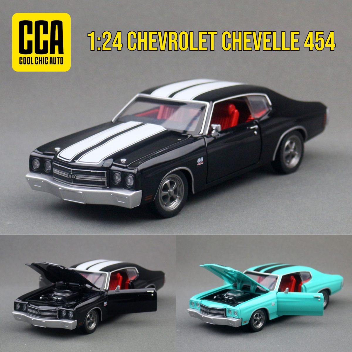 Vintage Collectibles Toys - 1/24 Chevrolet Chevelle 454 1970 Vintage