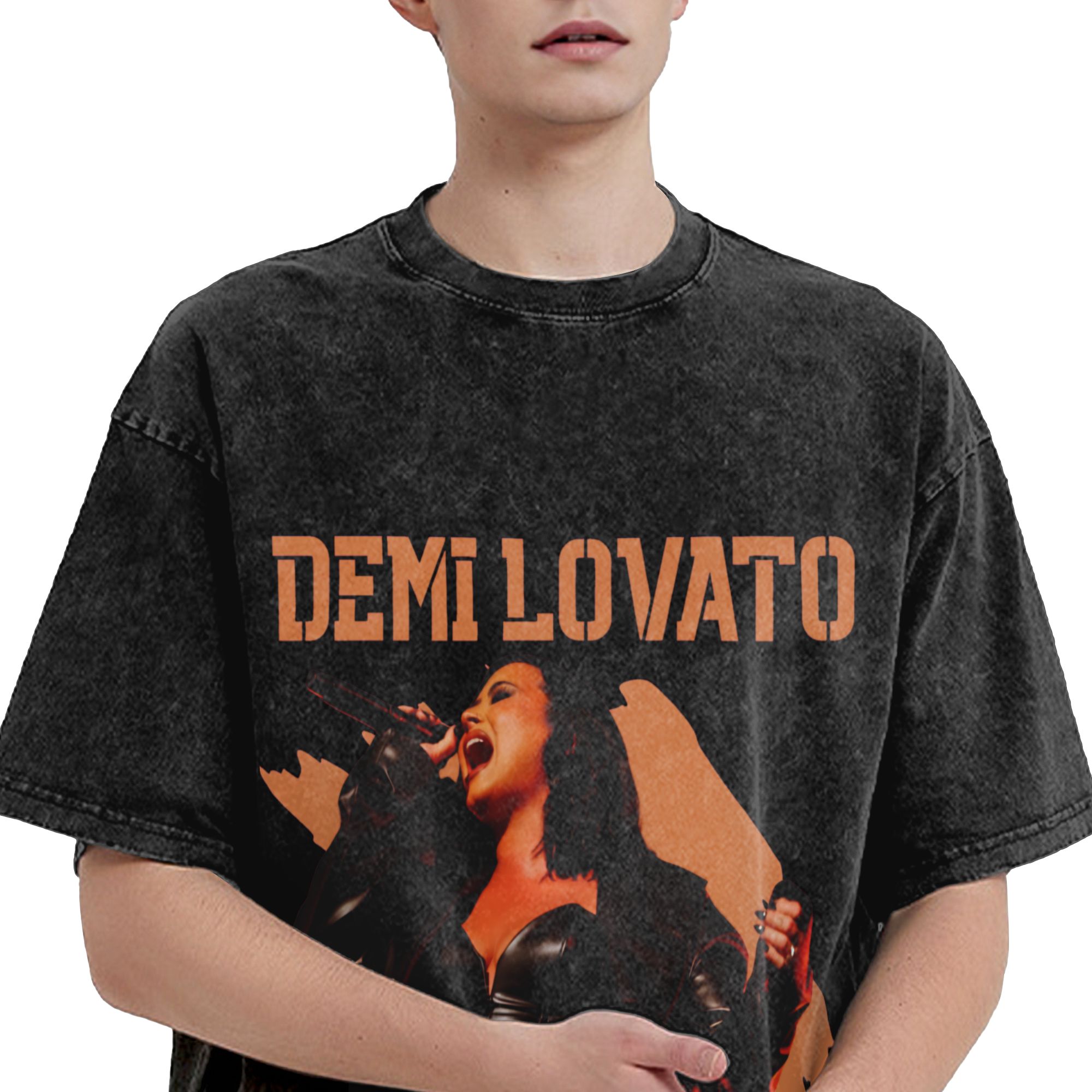 Harajuku Washed Shirts Demi Lo - огляд і ціна Collectible Vintage T Shirts