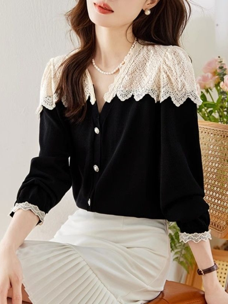 Lace Shirts & Blouses For Wome - огляд і ціна Vintage Collectible Clothing