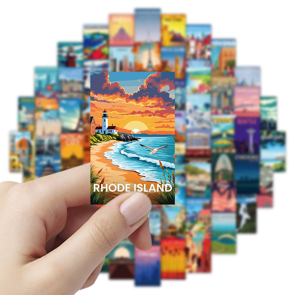 108 Pcs Scenic Landscape Stamp - огляд і ціна Vintage And Collectible Stores
