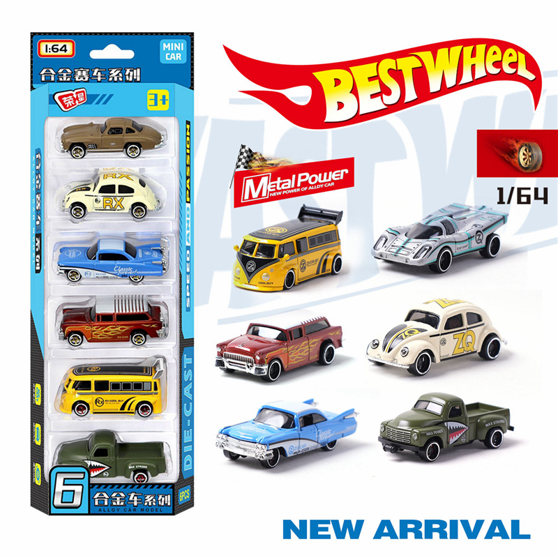 1:64 Alloy retro racing car 6- - огляд і ціна Vintage Collectibles Toys
