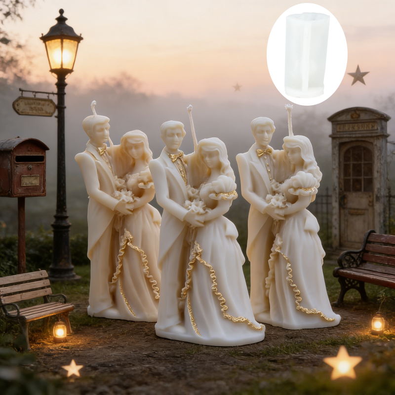 Bride and Groom Silicone Mold  - огляд і ціна Vintage Collectible Toys