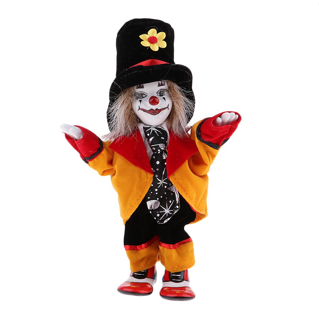 Vintage Porcelain Clown Doll A - огляд і ціна Vintage Collectible Clowns
