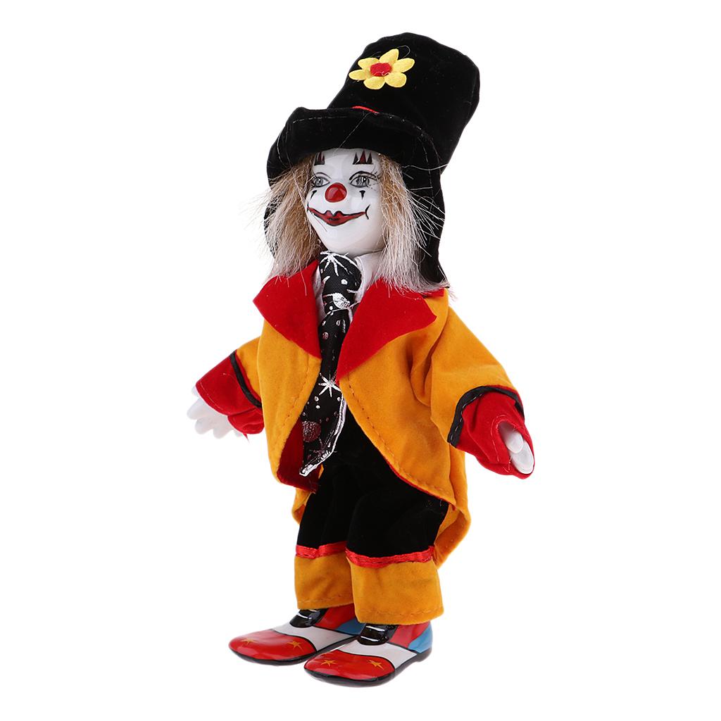 Vintage Porcelain Clown Doll A - огляд і ціна Vintage Collectible Clowns