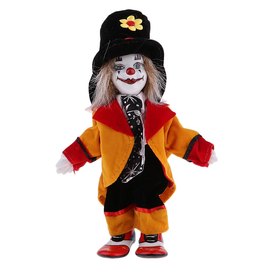Vintage Porcelain Clown Doll A - огляд і ціна Vintage Collectible Clowns
