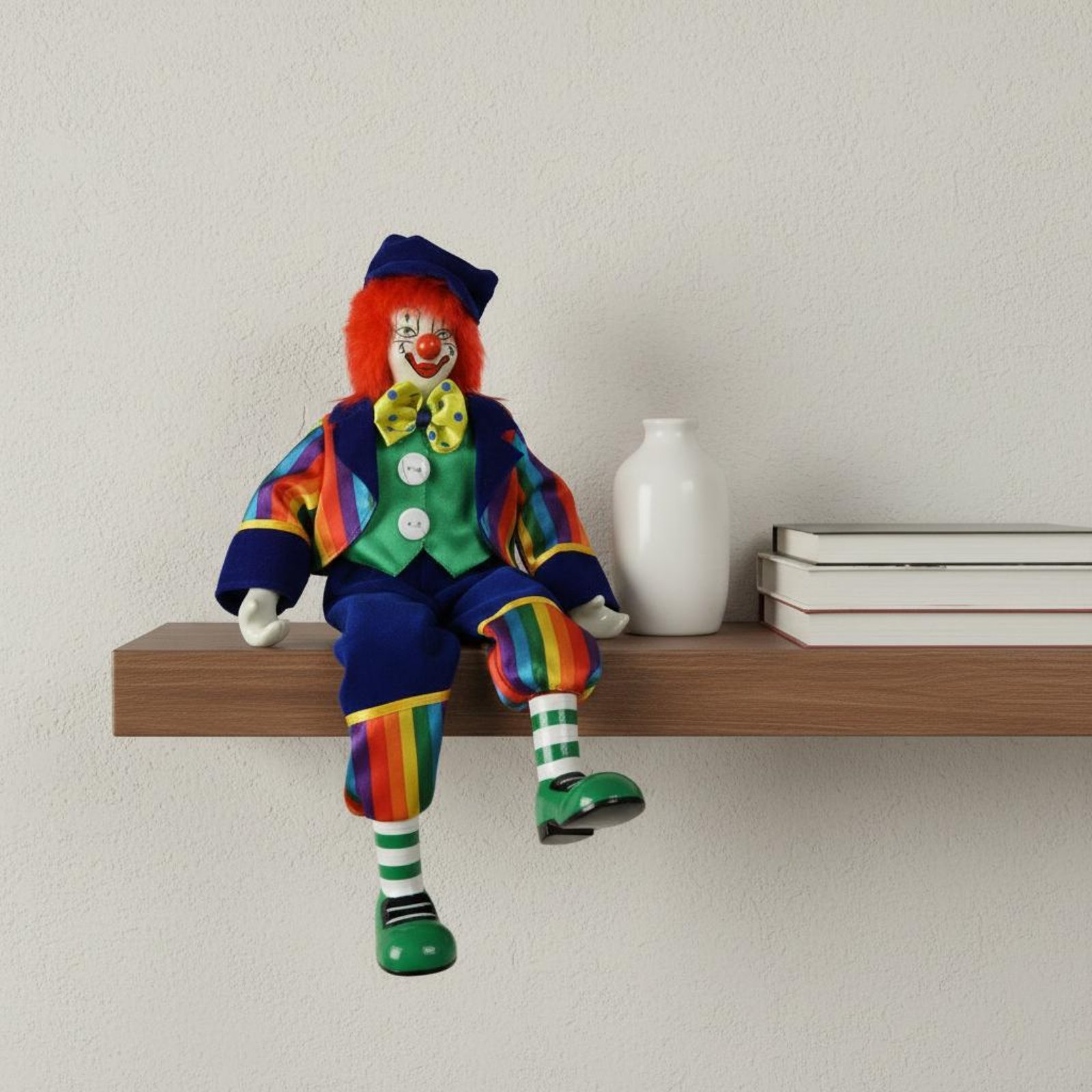 Dangling Leg Clown Doll Handma - огляд і ціна Vintage Collectible Clowns