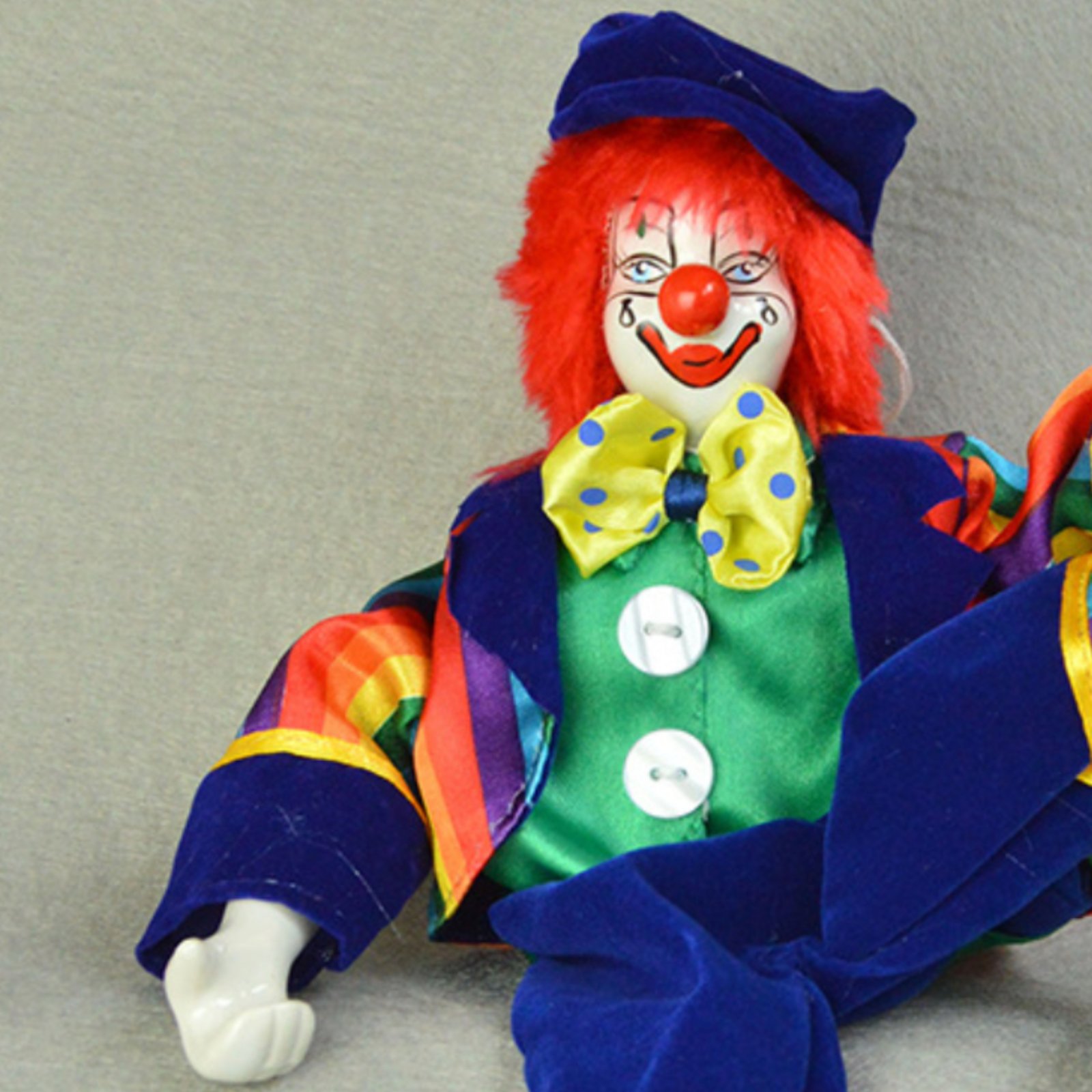 Dangling Leg Clown Doll Handma - огляд і ціна Vintage Collectible Clowns
