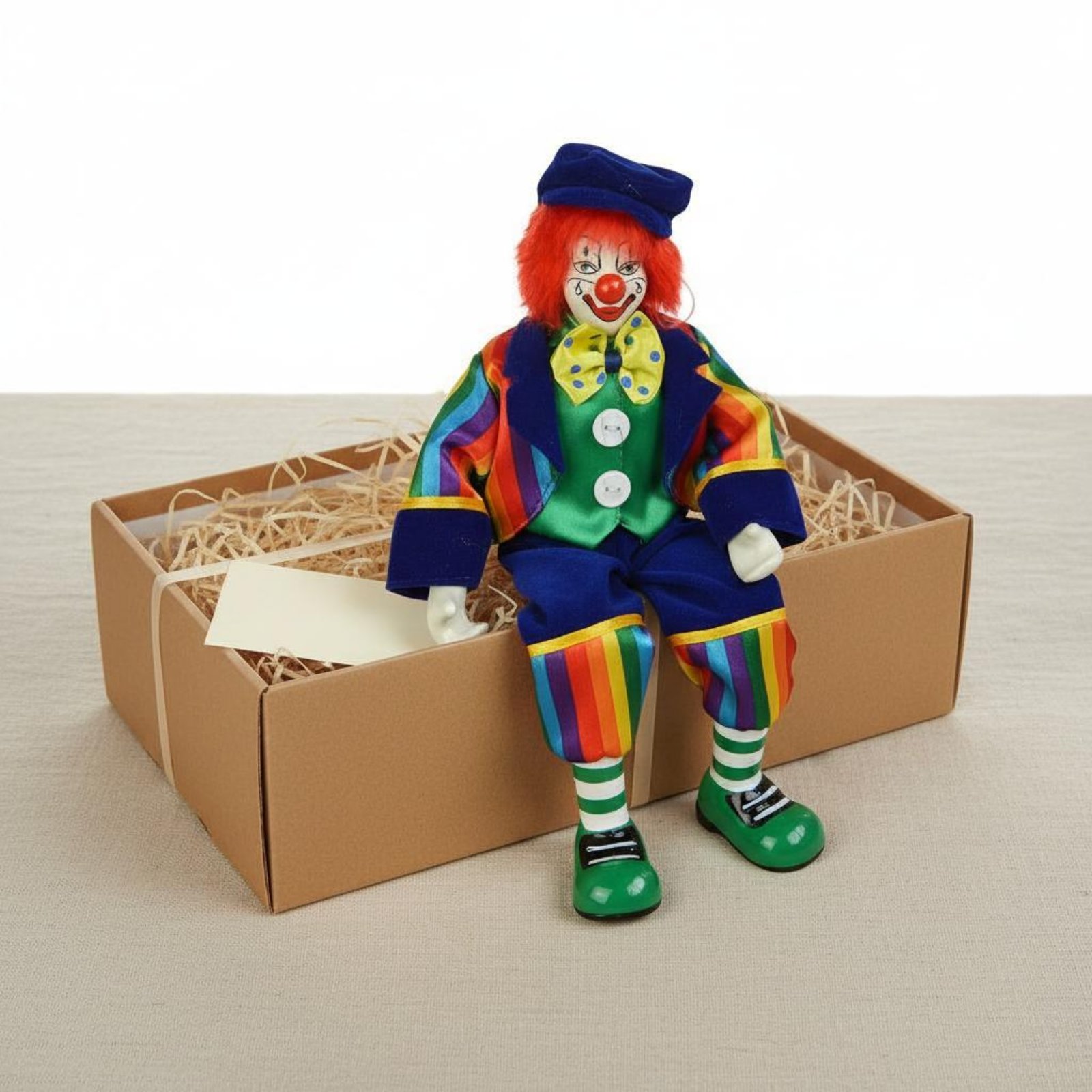 Dangling Leg Clown Doll Handma - огляд і ціна Vintage Collectible Clowns