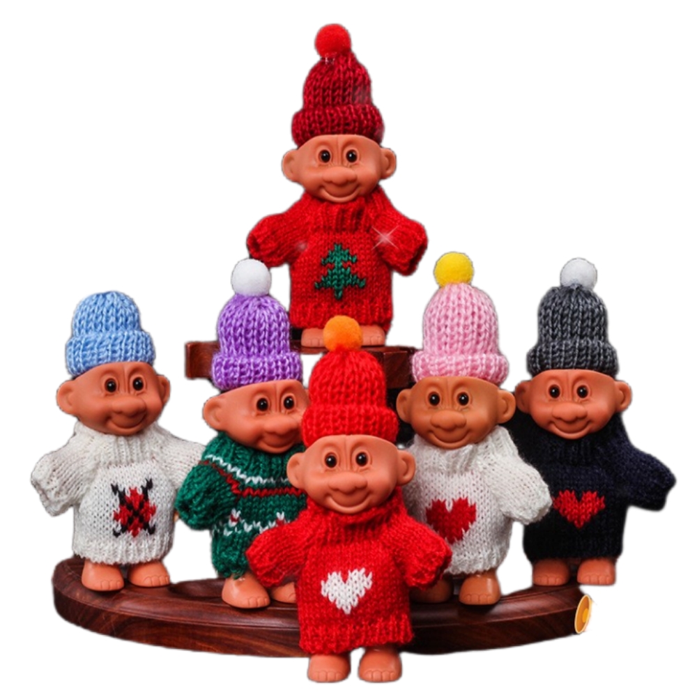 Indian Ugly Baby PVC Lucky Col - огляд і ціна Vintage Collectible Clowns