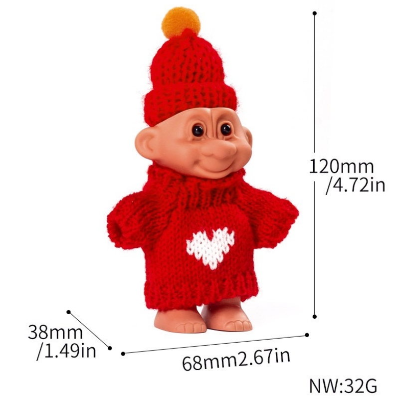 Indian Ugly Baby PVC Lucky Col - огляд і ціна Vintage Collectible Clowns