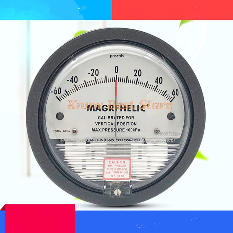 1PCS Micromanometer Micro-pres - огляд і ціна Analog Meter Gauge