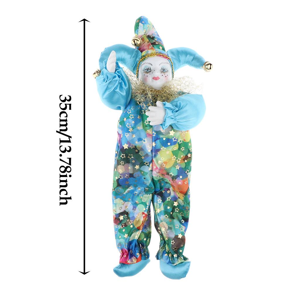 Vintage Cloth Clown Doll Porce - огляд і ціна Vintage Collectible Clowns