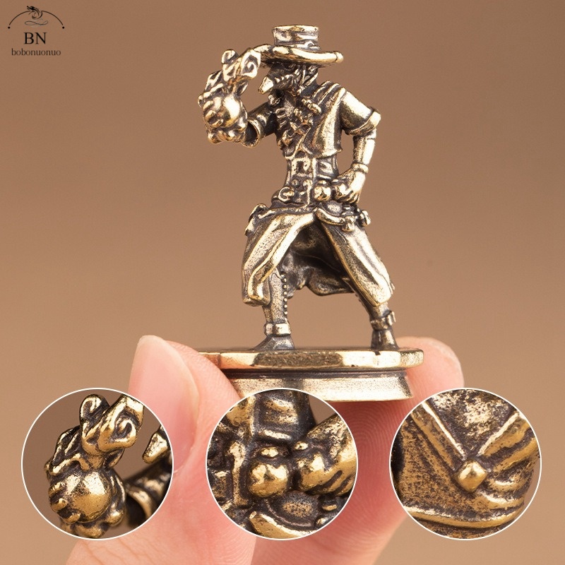 solid Brass Dance Cowboy Figur - огляд і ціна Vintage Collectible Toys