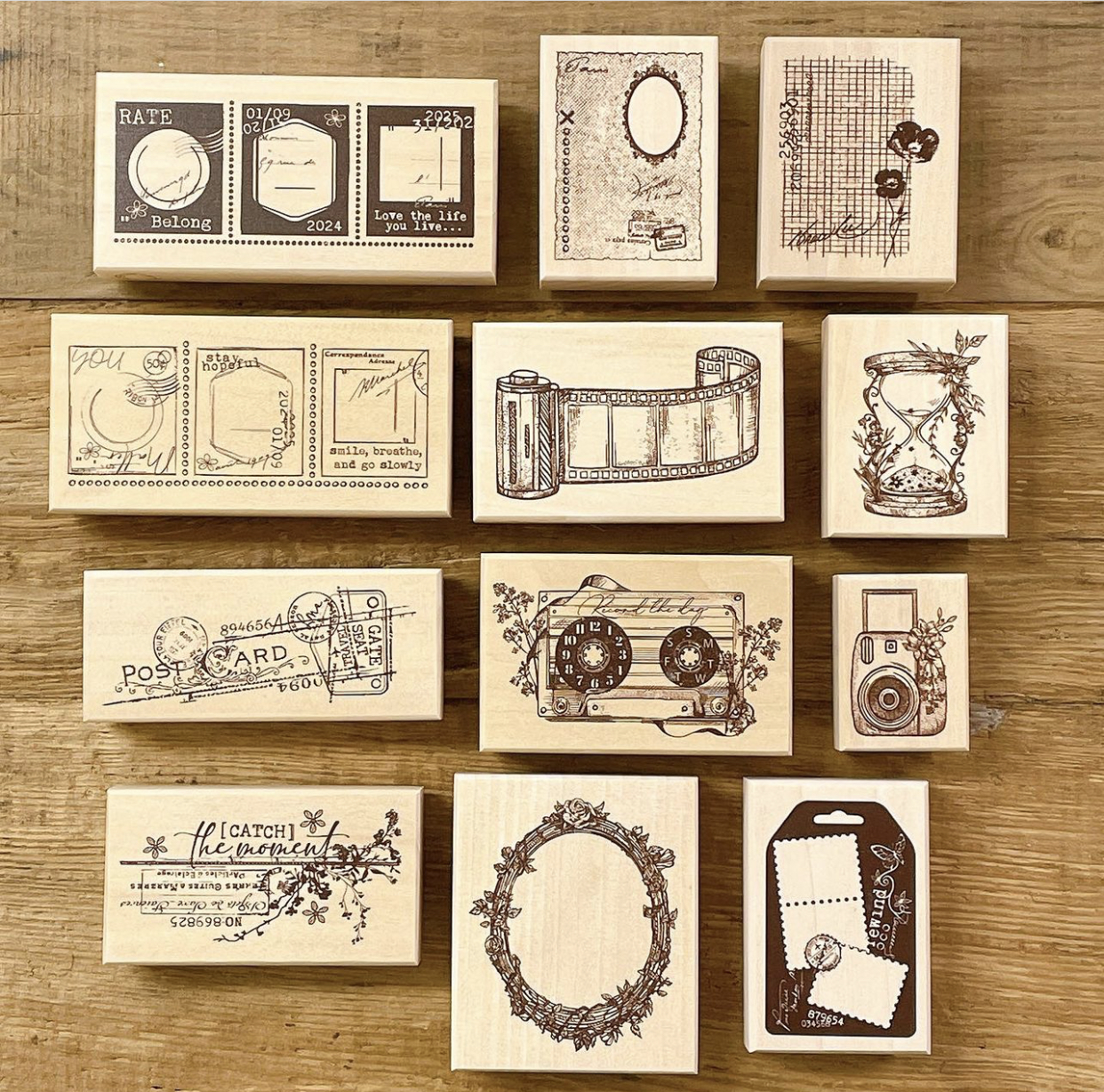 JP Vintage Slow Living Catch T - огляд і ціна Vintage Collectible Stamps
