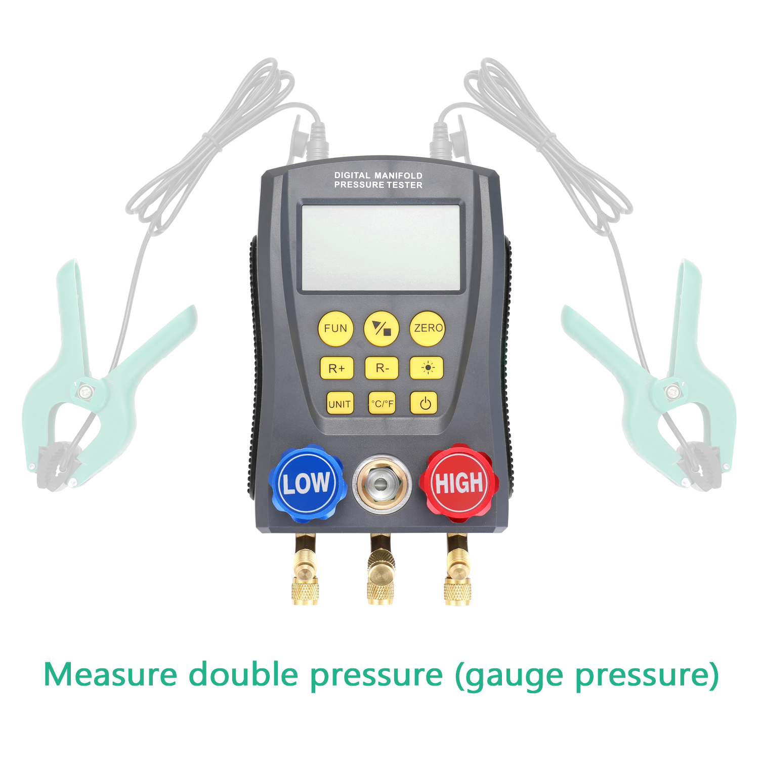 Digital HVAC Vacuum Pressure M - огляд і ціна Analog Meter Gauge
