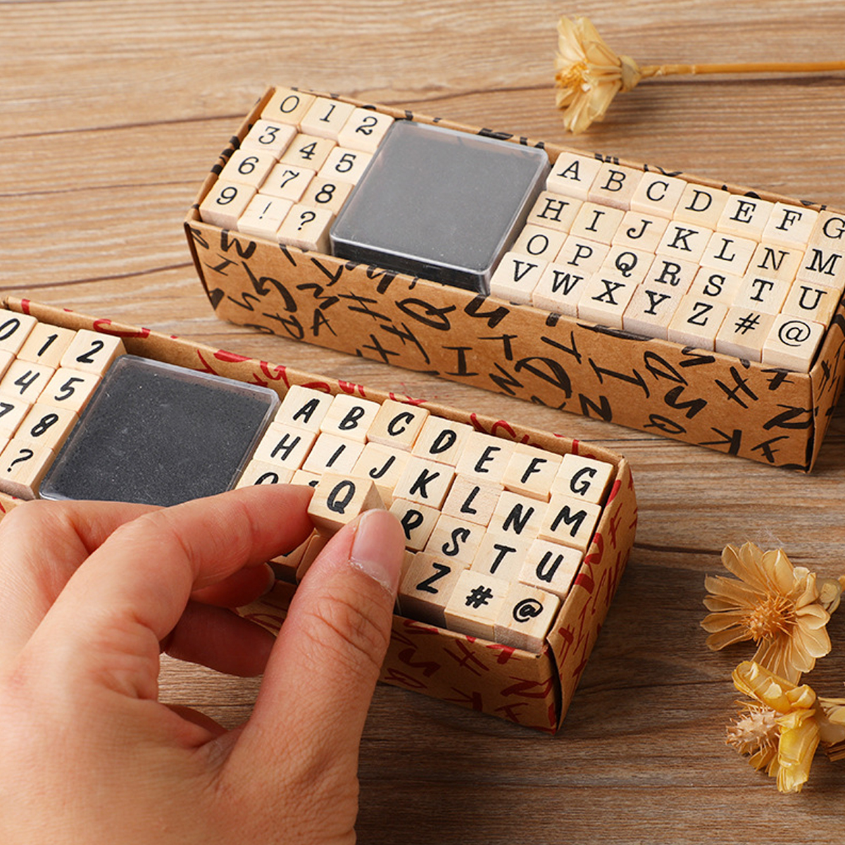 40Pcs Alphabet Stamps Vintage  - огляд і ціна Vintage Collectible Stamps