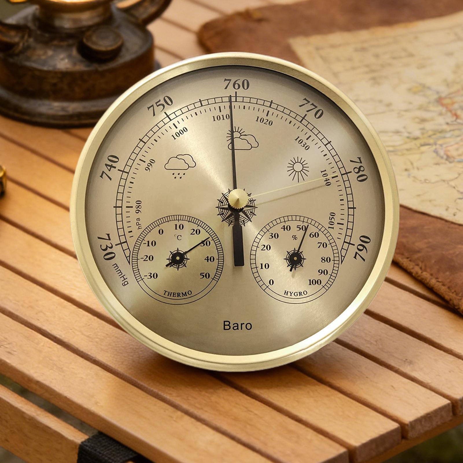 Weather Barometer Portable Tem - огляд і ціна Analog Meter Gauge
