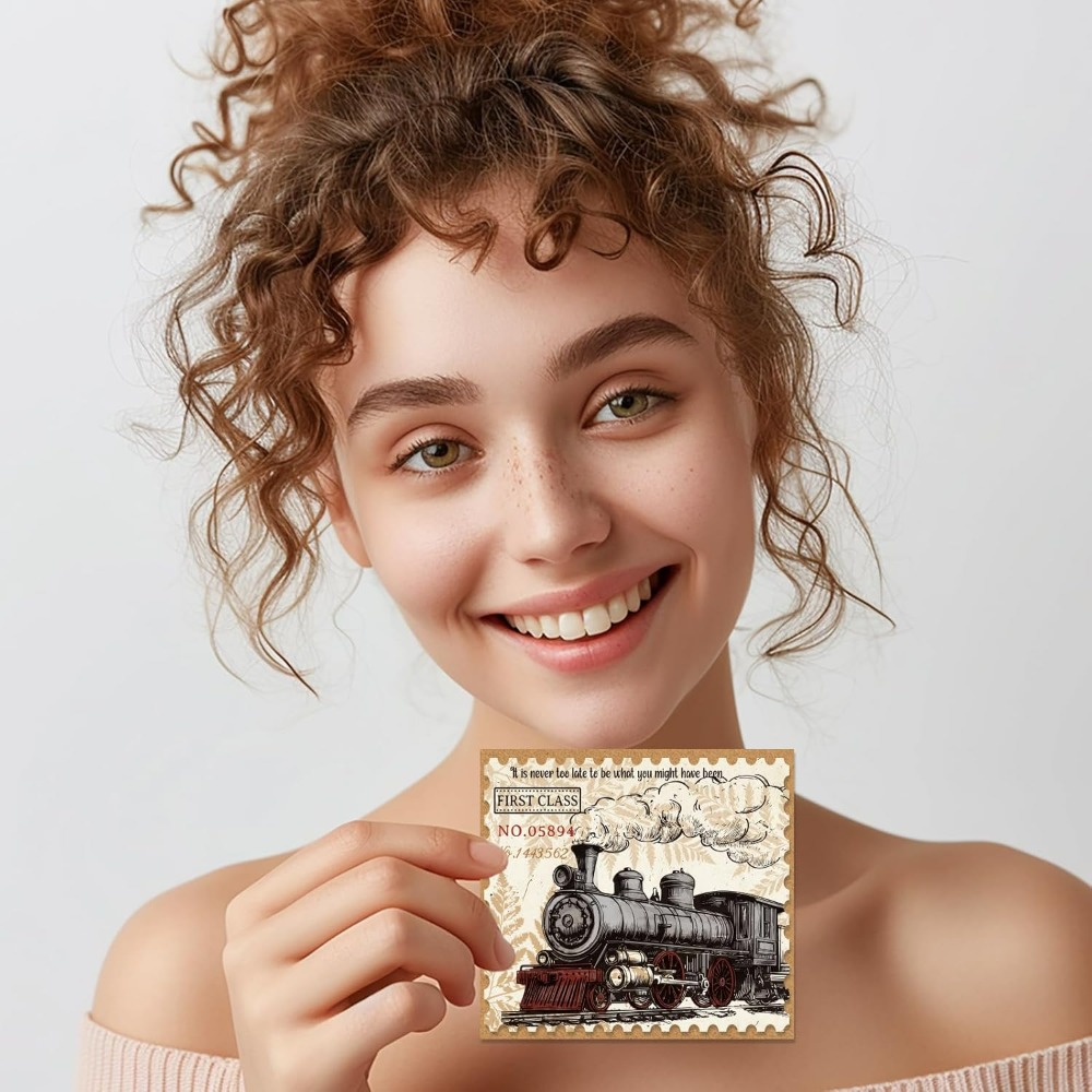 Vintage Train Tickets Clear St - огляд і ціна Vintage Collectible Stamps