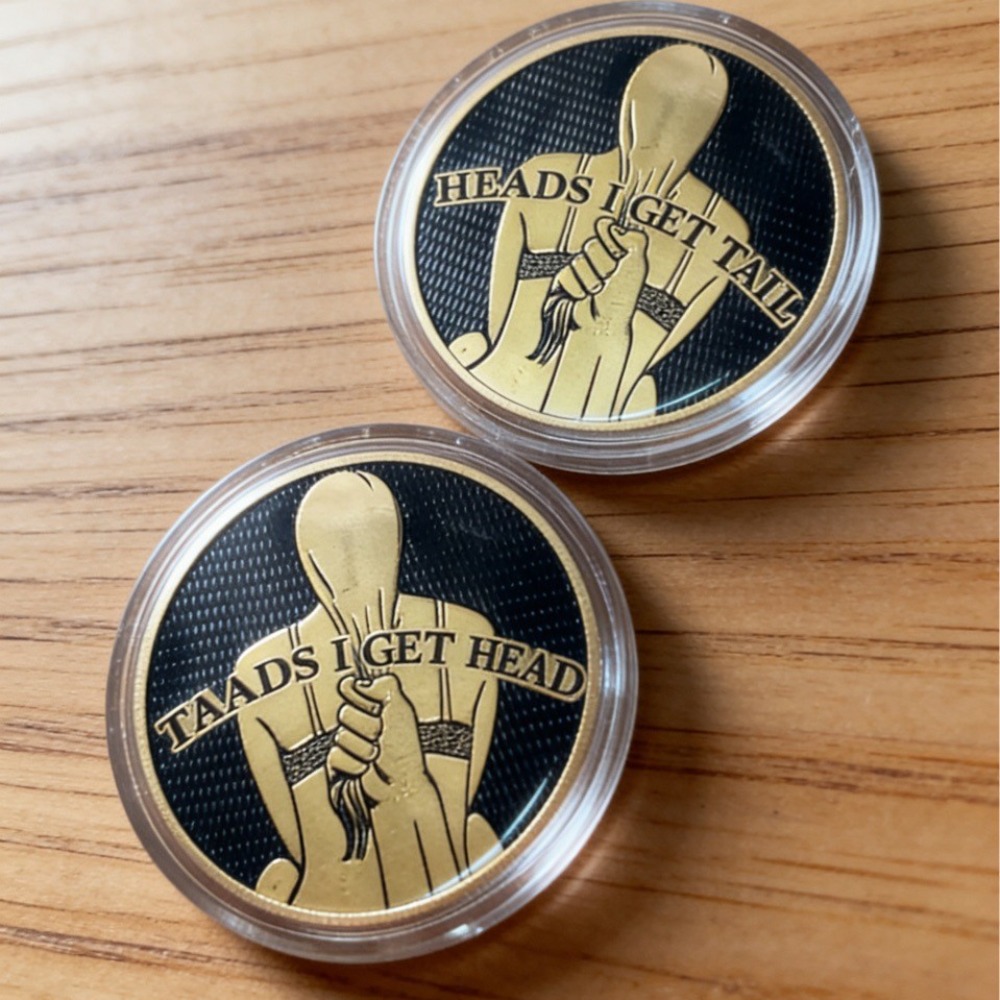 New Funny Heads and Tails Coin - огляд і ціна Vintage Collectibles Toys