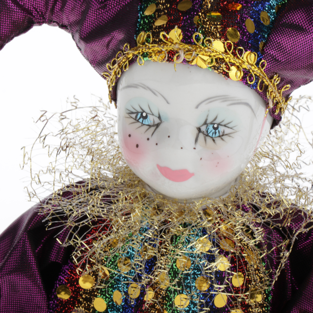 Porcelain Clown Doll Collectib - огляд і ціна Vintage Collectible Clowns