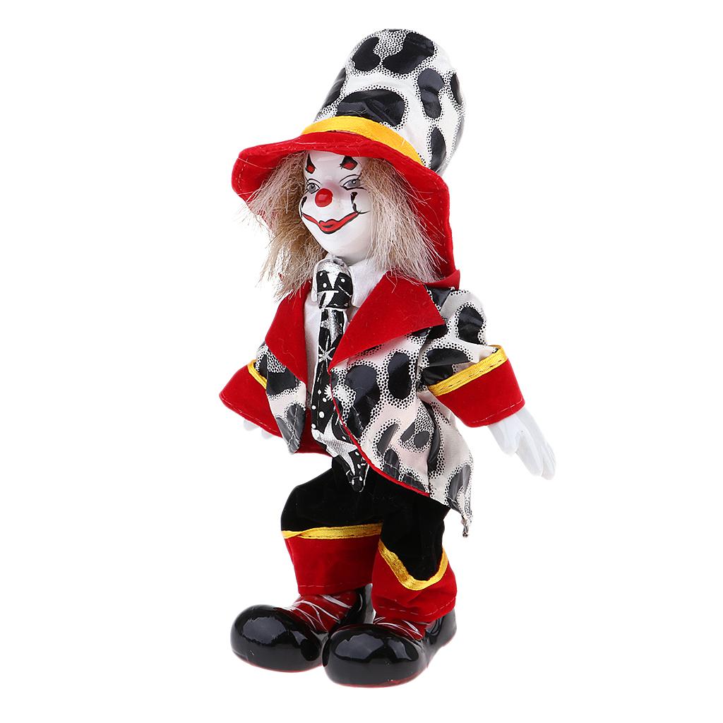 Decorative Porcelain Clown Dol - огляд і ціна Vintage Collectible Clowns