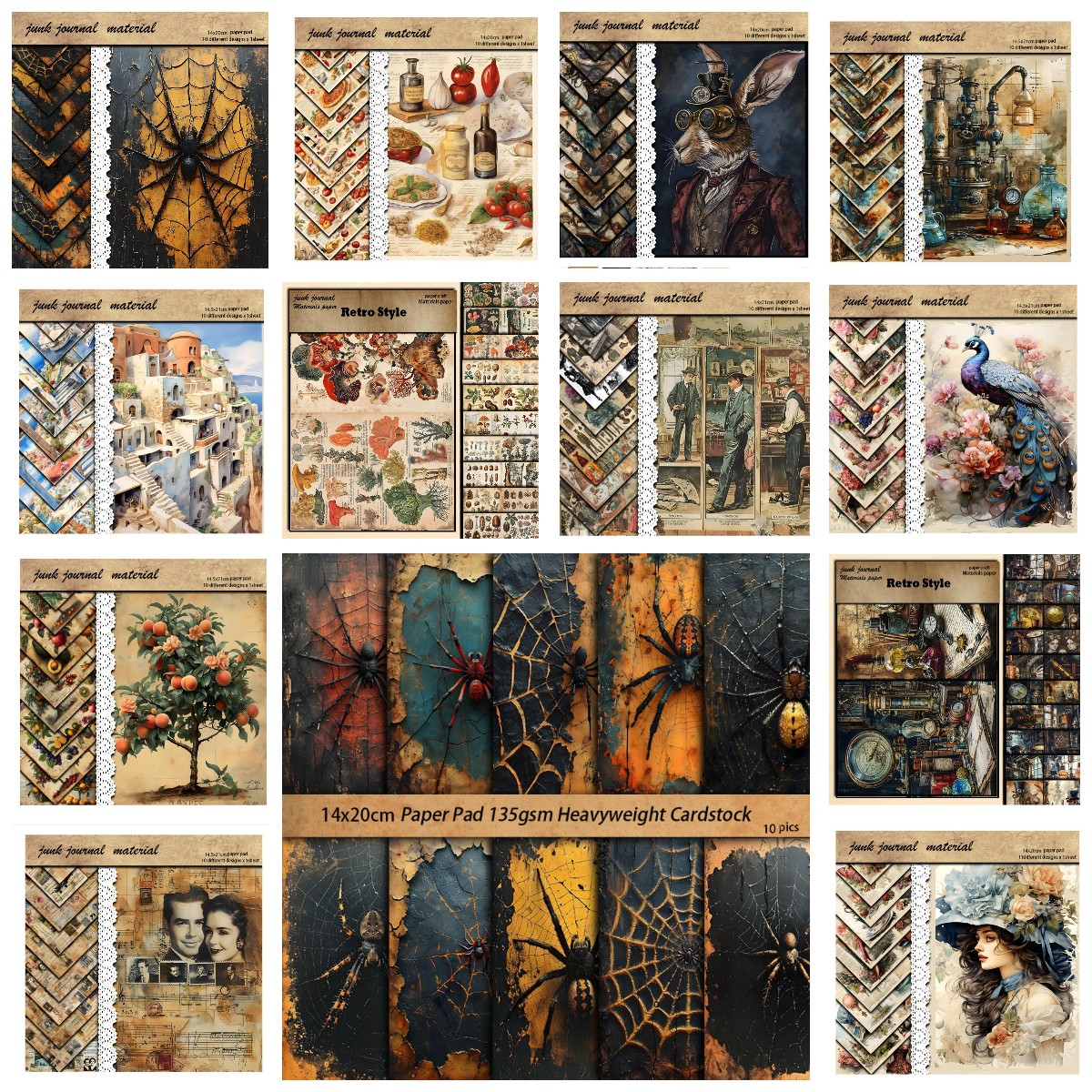 New Vintage Material Papers DI - огляд і ціна Vintage Collectible Toys