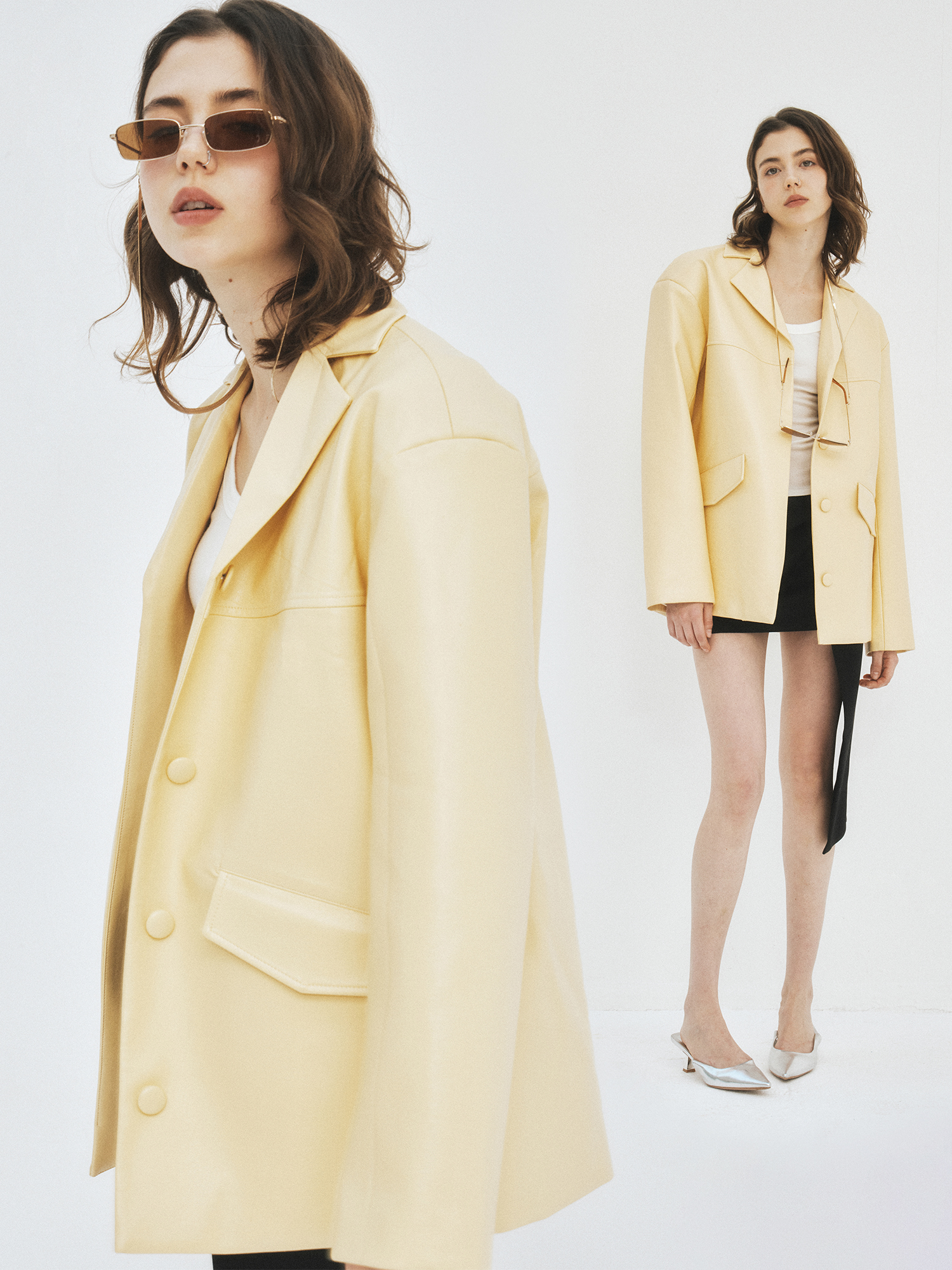 Elegant Vintage Style Yellow L - огляд і ціна Vintage Collectible Clothing