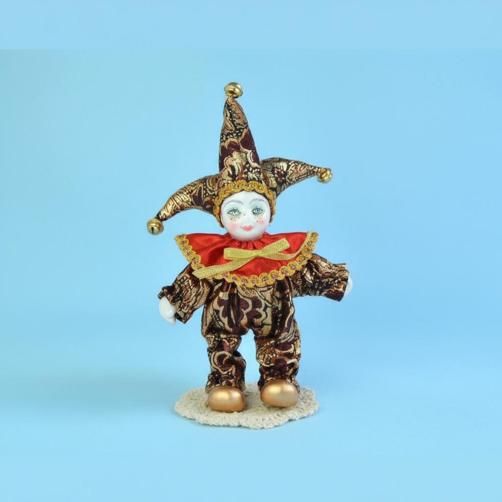 Italian Good Luck Doll Handmad - огляд і ціна Vintage Collectible Clowns