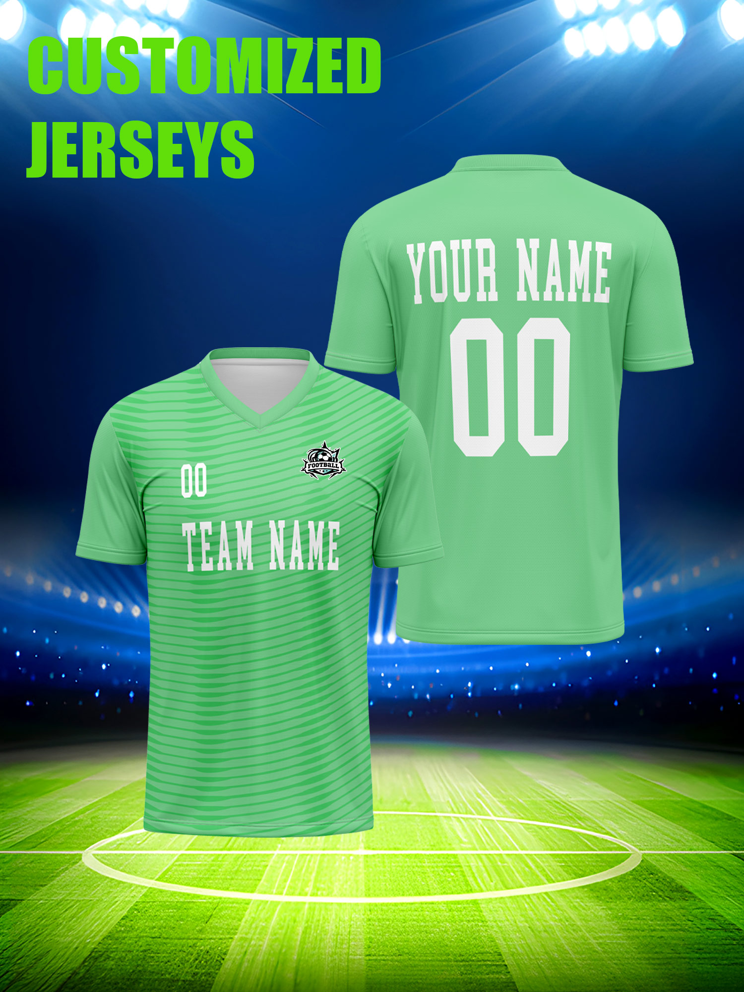 Custom Soccer Jersey With Cust - огляд і ціна Vintage Collector