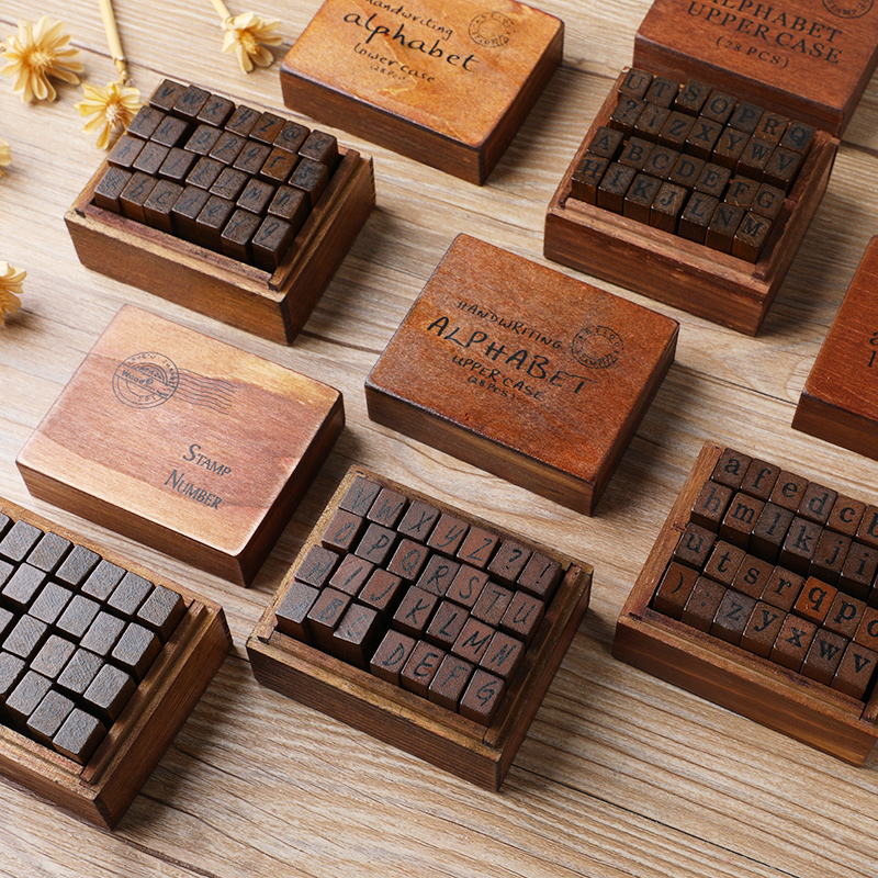 Journal Go 28pcs Alphabet Numb - огляд і ціна Vintage Collectible Stamps