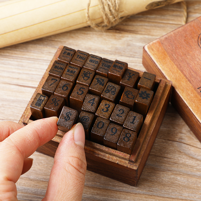Journal Go 28pcs Alphabet Numb - огляд і ціна Vintage Collectible Stamps